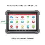 LCD Touch Screen Digitizer for LAUNCH X431 PRO3 V+ 5.0 Scanner